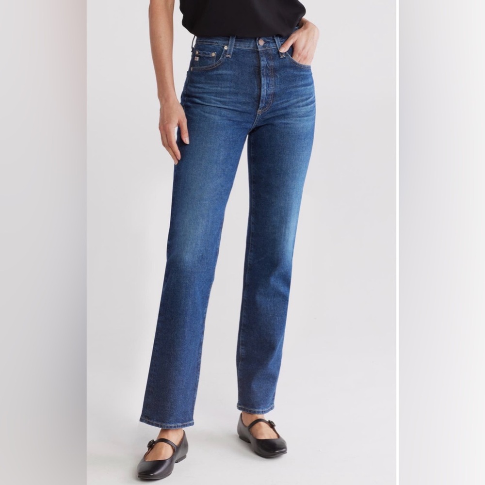 AG Alexxis Vintage High Waist Straight Jeans